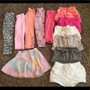 4t shorts and leggings!!